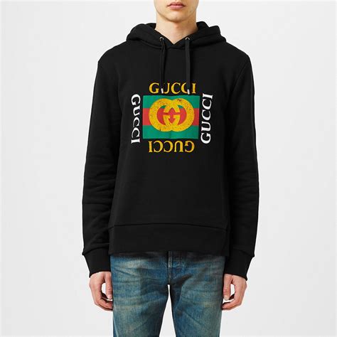 fake gucci hoodie men|Gucci x champion hoodie real.